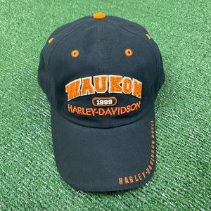 Waukon Harley Davidson Adjustable Hat